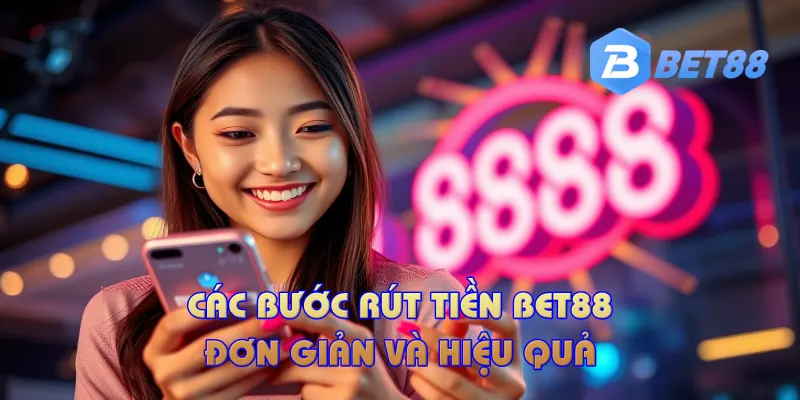 Hướng dẫn chi tiết các bước rút tiền BET88 từ tài khoản